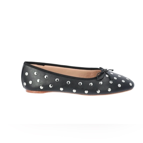Time and Tru Black Women’s Silver Polka Dot Heels - Picture 3 of 4